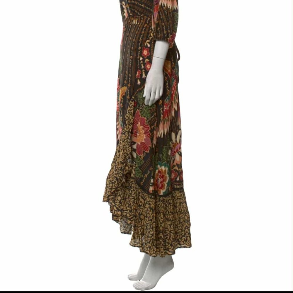 Farm Rio Printed Long Dress Size: S - Picture 8 of 8